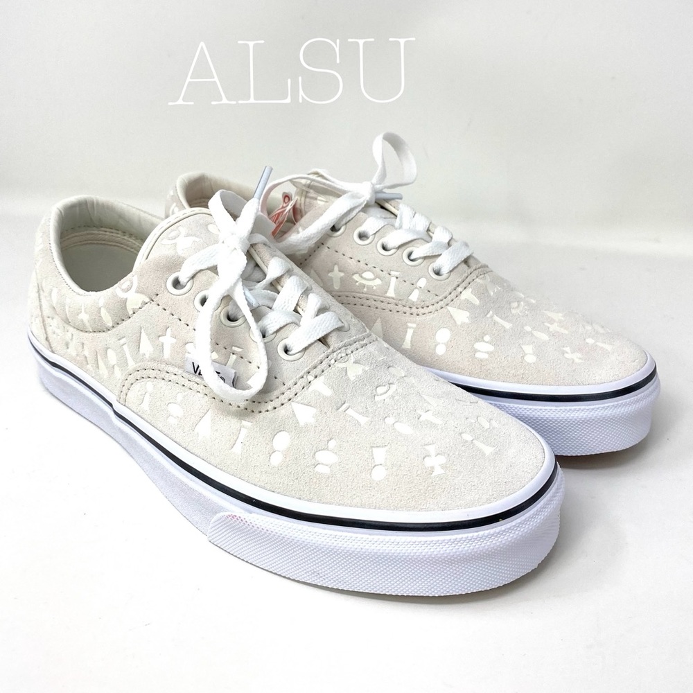 🌿Sale🌿 VANS Era Area 66 Suede White Off AUTHENTIC Women's Size VN0A4BV4TGL - Picture 4 of 9